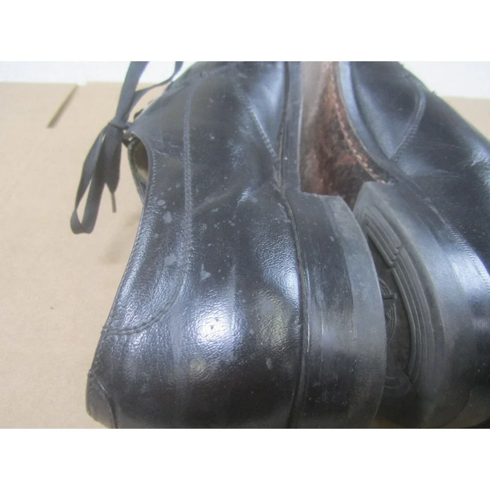 Florsheim Dress‎ Shoes Mens 8.5C Black Oxford Lace Up Leather